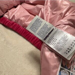 Moncler Light Pink Satin Jacket